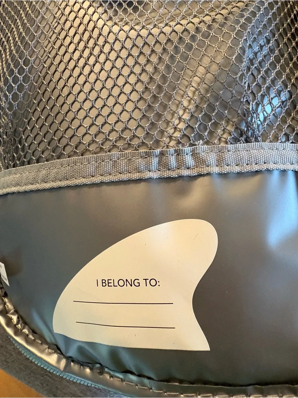Cat & Jack sharks! Lunch Tote with Coral Strap